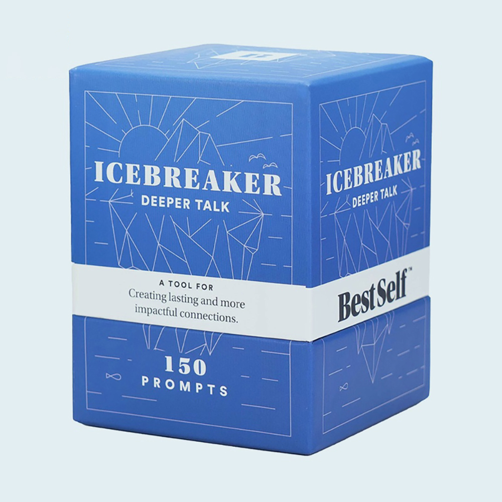 Icebreaker Deck Deeper Talk Board Game Bộ Thẻ Bài Nói Chuyện Sâu