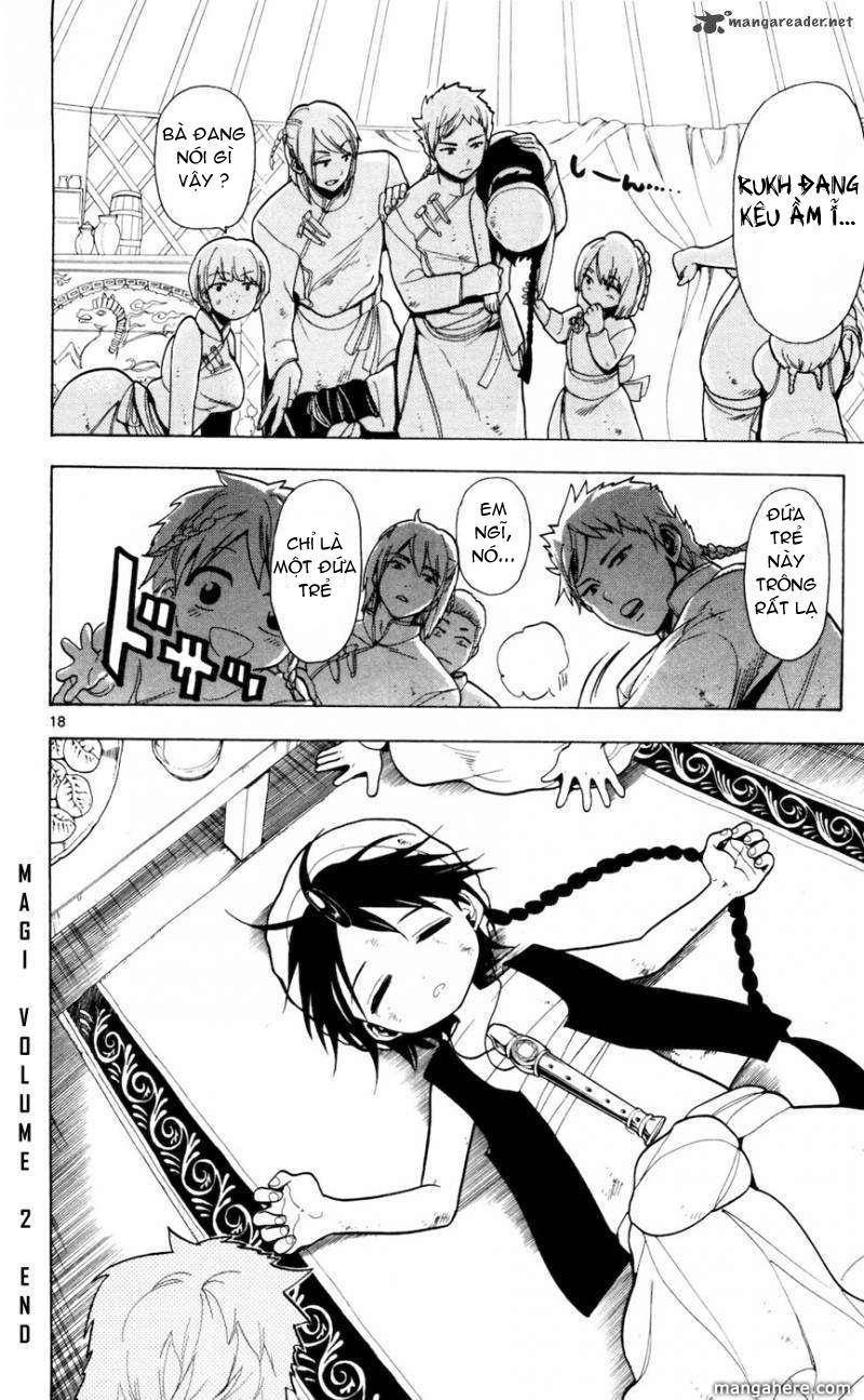 magi - the labyrinth of magic chapter 17 18