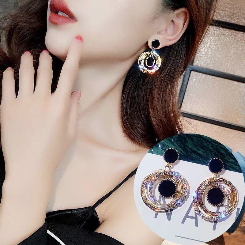 Khuyên Tai Bông Tai Nữ Thời Trang Hàn Quốc Đẹp Cá Tính, Dễ Thương...