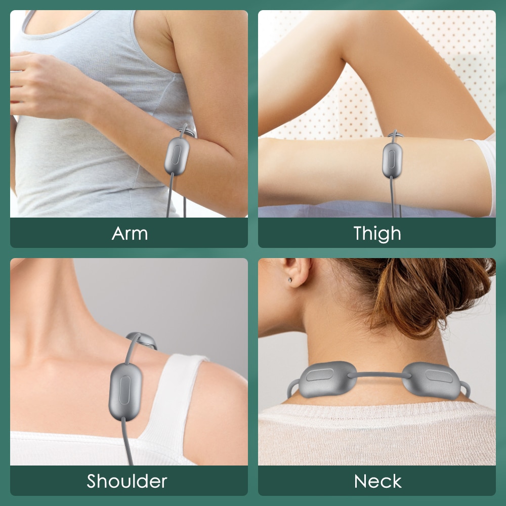 Máy Massage Vật Lý Vai Và Cổ Xung Điện LP-A7 Electric Neck Massager Smart TENS+EMS Portable