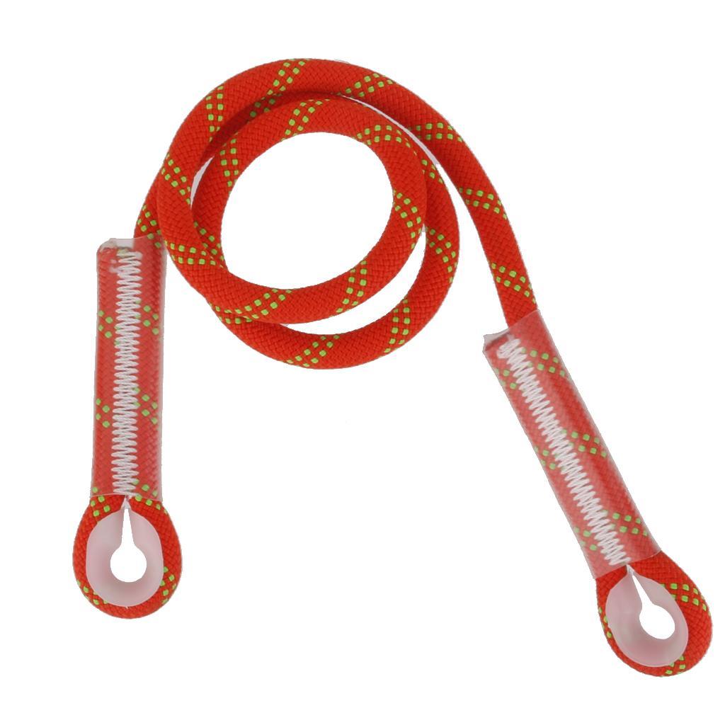 15KN Outdoor Rock Climbing Arborist Rope Grab Equipment Aluminum Alloy + Fall Protection Rope