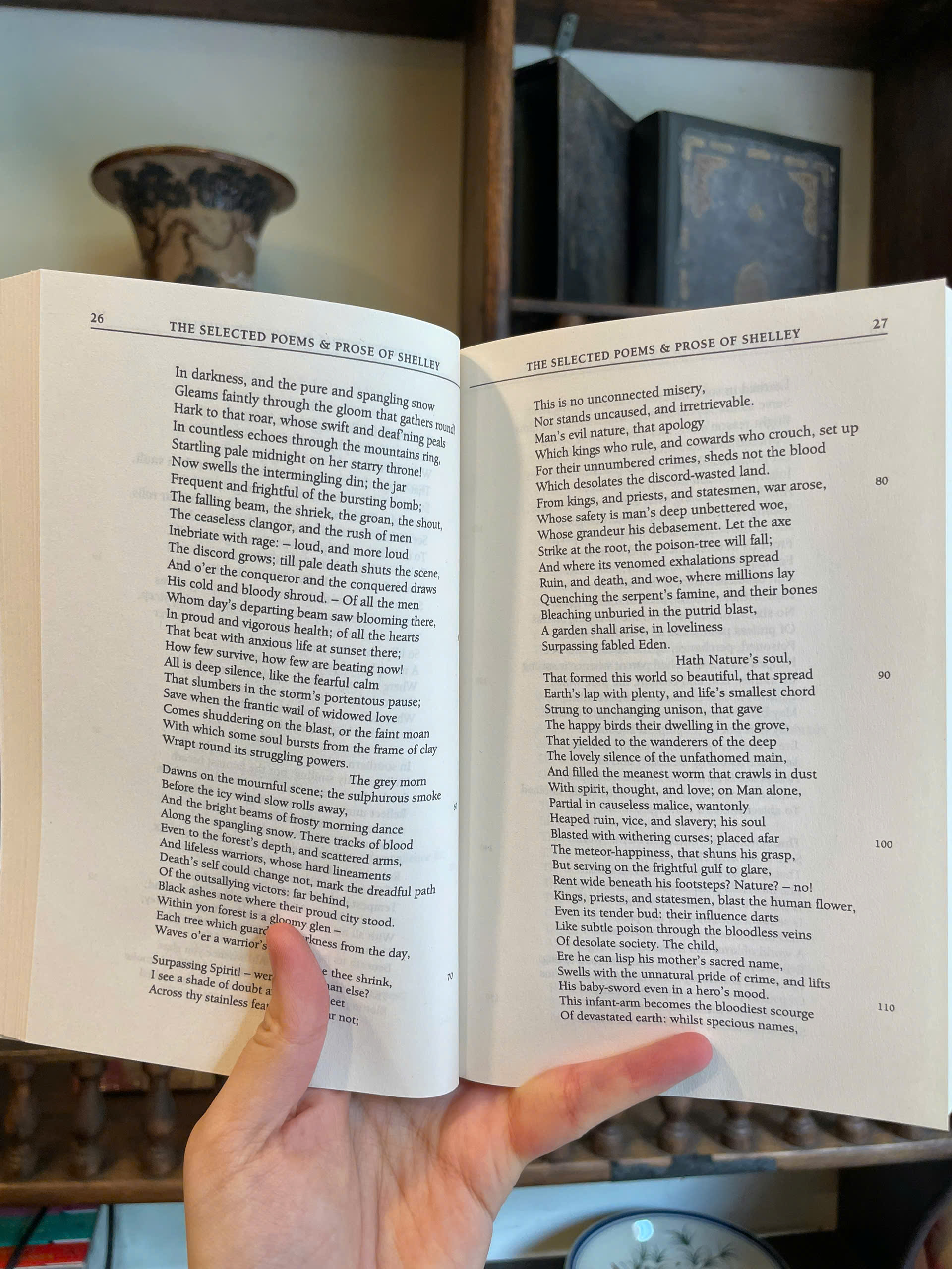 Sách - The Selected Poetry and Prose of Shelley by Percy Bysshe Shelley - Poetry/Classics English