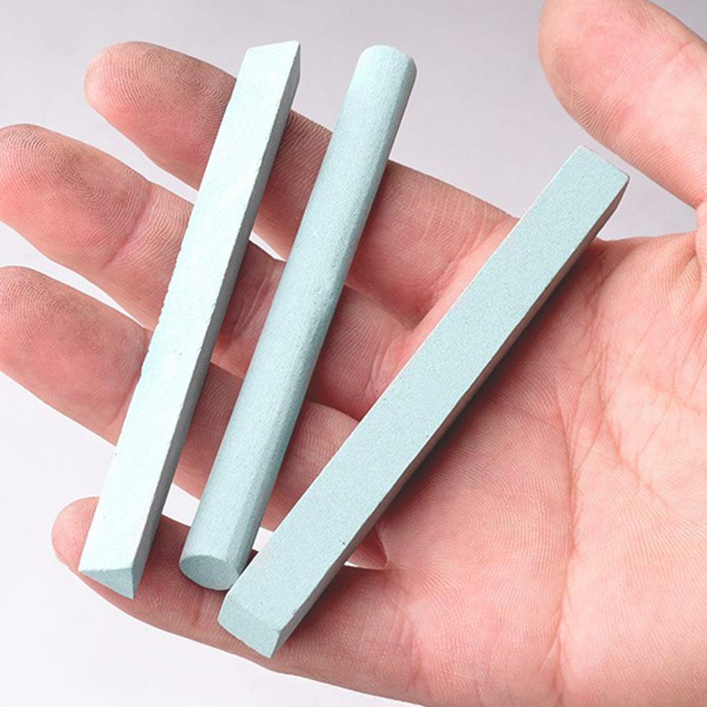 3pcs Sharpening Stone Wooden Carving-Knife Sharpener Professional Sharpening Stones High Hardness for Woodworking