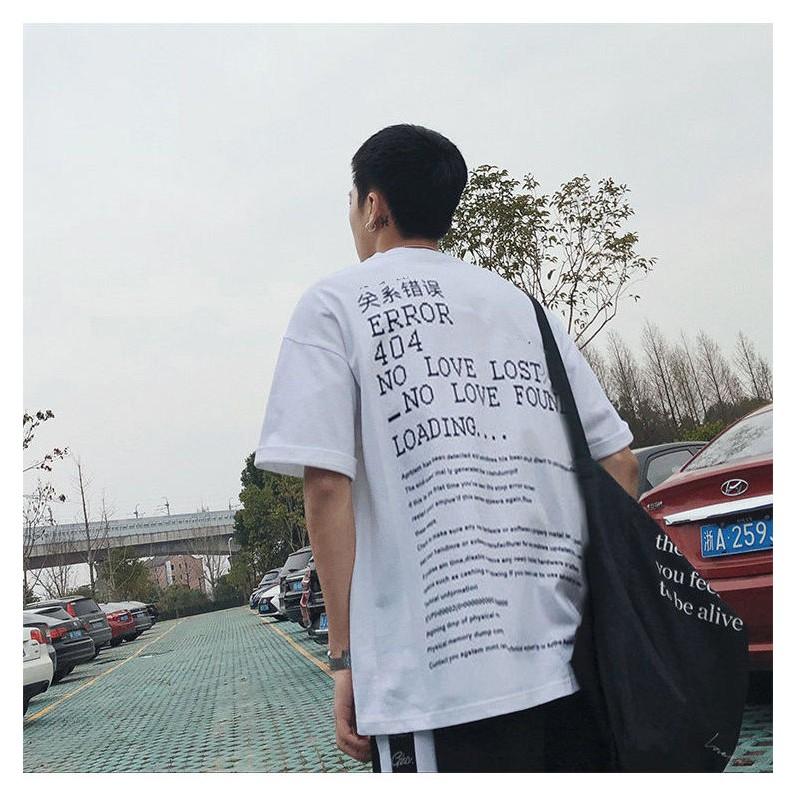 Áo thun nam unisex Stee Error unisex TSP zip eo
