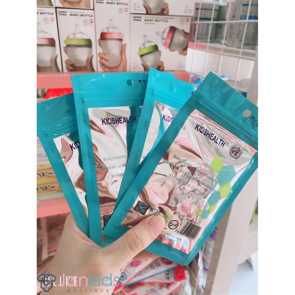 Hộp 25 gói gạc rơ lưỡi Kidshealth (250 chiếc)