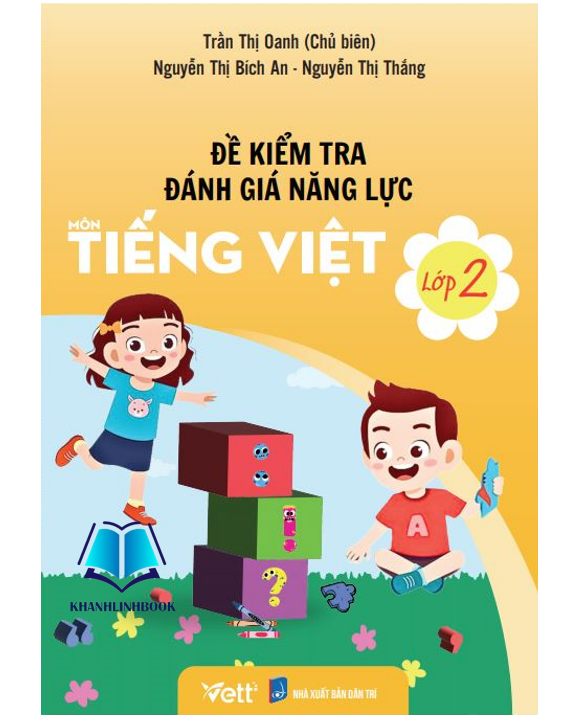 Sách - Đề kiểm tra đánh giá năng lực môn Tiếng Việt lớp 2