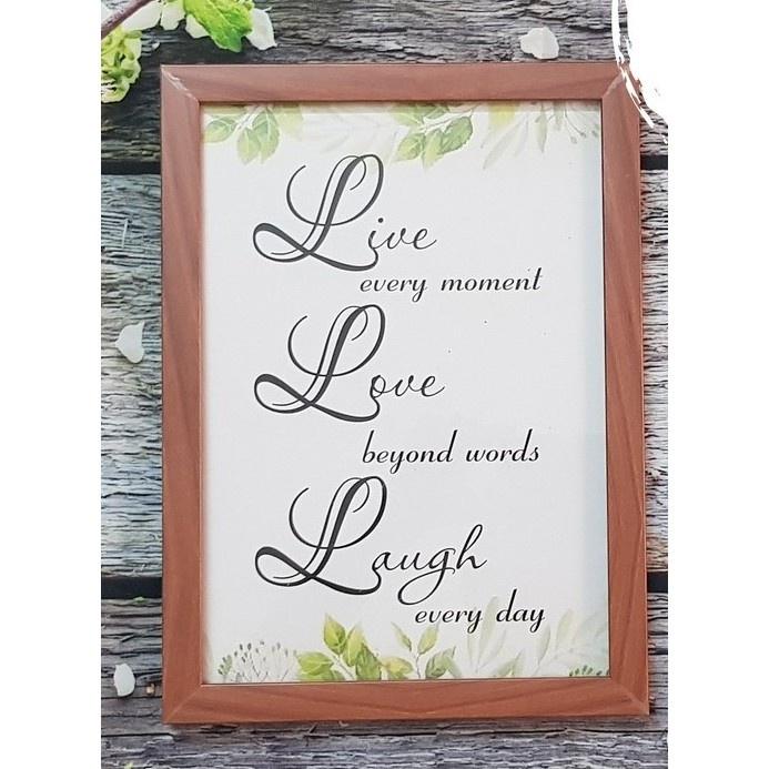 Khung ảnh cỡ 40x70cm, loại bản dày 5cm mặt bằng mica loại dầy đẹp, tặng kèm móc treo..