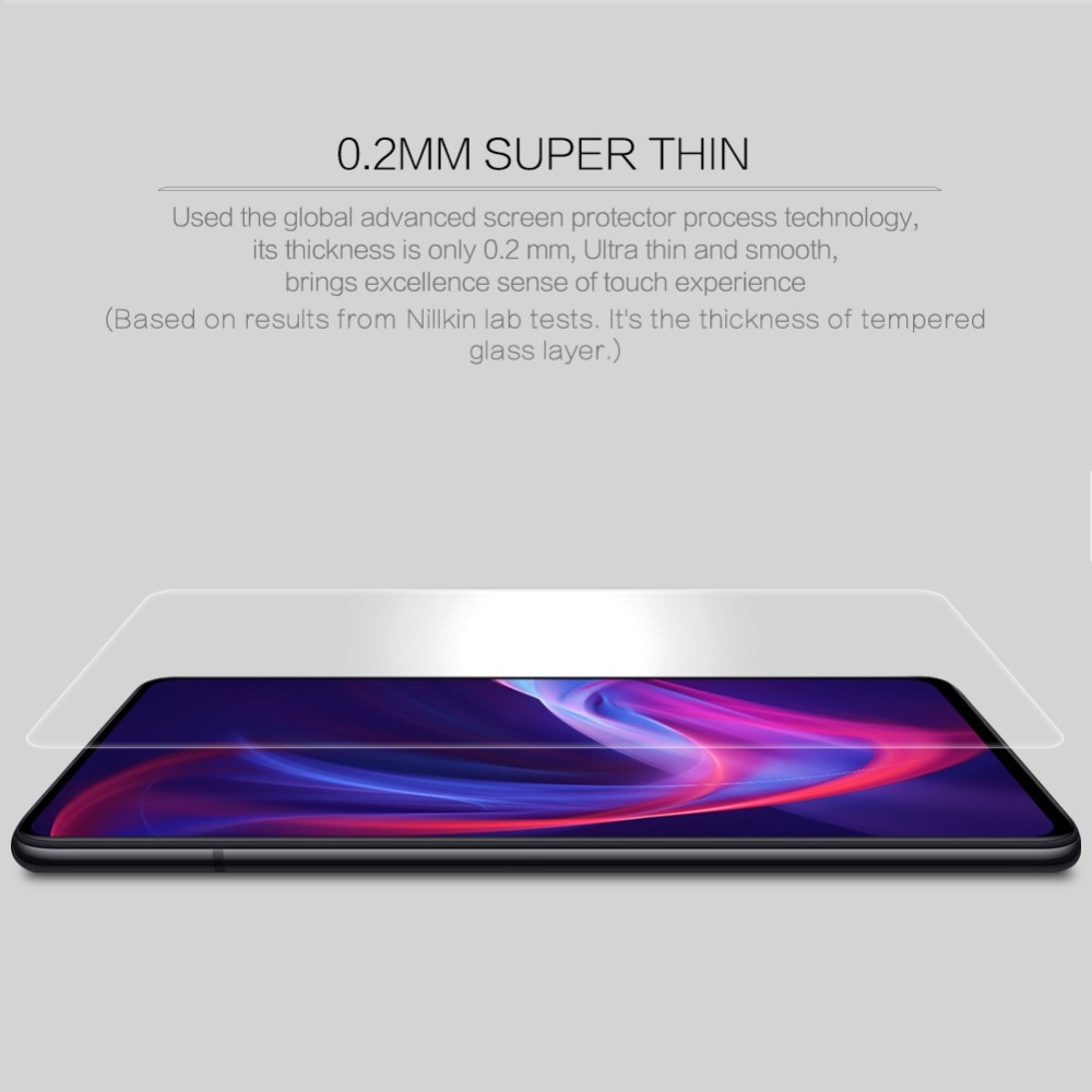 Miếng dán kính cường lực cho Xiaomi Redmi K20 / K20 Pro (độ cứng 9H, mỏng 0.3mm, hạn chế bám vân tay) - Hàng nhập khẩu