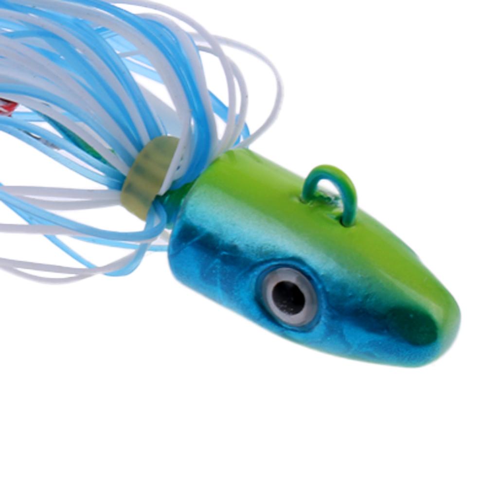 Fishing Lure Lead Head Fishing Jigging  Bass Skirt Lures