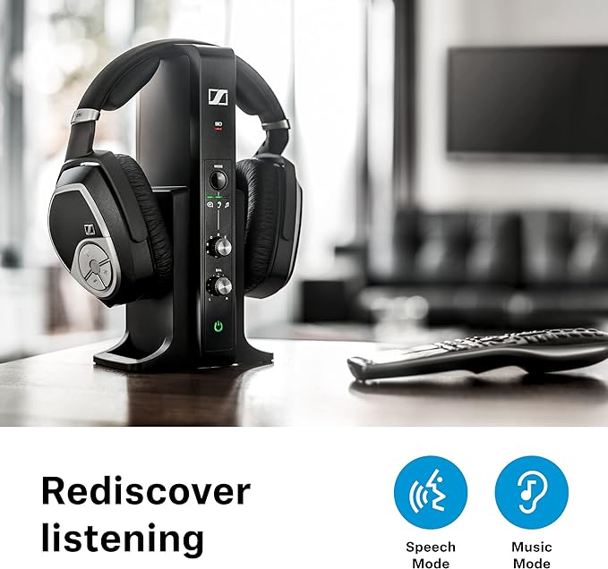 Tai nghe chụp tai Sennheiser RS 195-U - Hàng chính hãng 24 tháng bảo hành