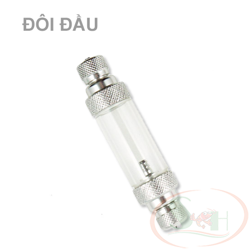 Đếm giọt co2 Mufan Bubble Counter đơn, đôi đầu tích hợp van một chiều bể thủy sinh