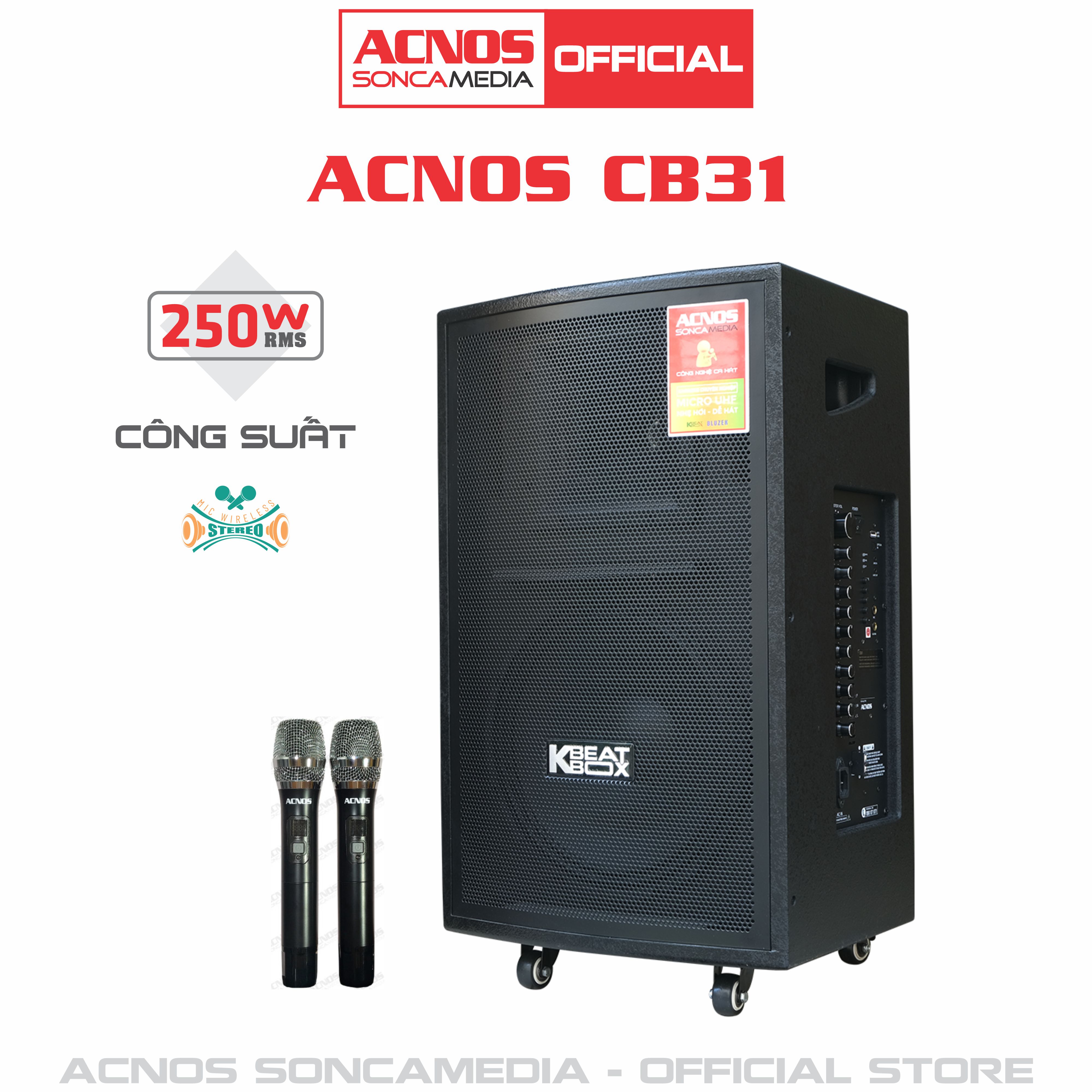 Hình ảnh Dàn âm thanh di động ACNOS CB31