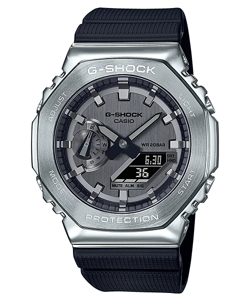 Đồng hồ nam dây nhựa Casio G-Shock chính hãng GM-2100-1ADR