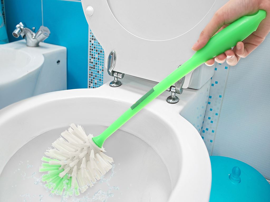 Cọ toilet đầu tròn