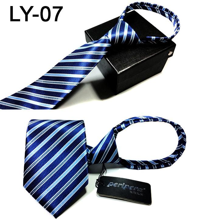 Cà vạt lười bản 8 cm 22 màu LY-NN 120k