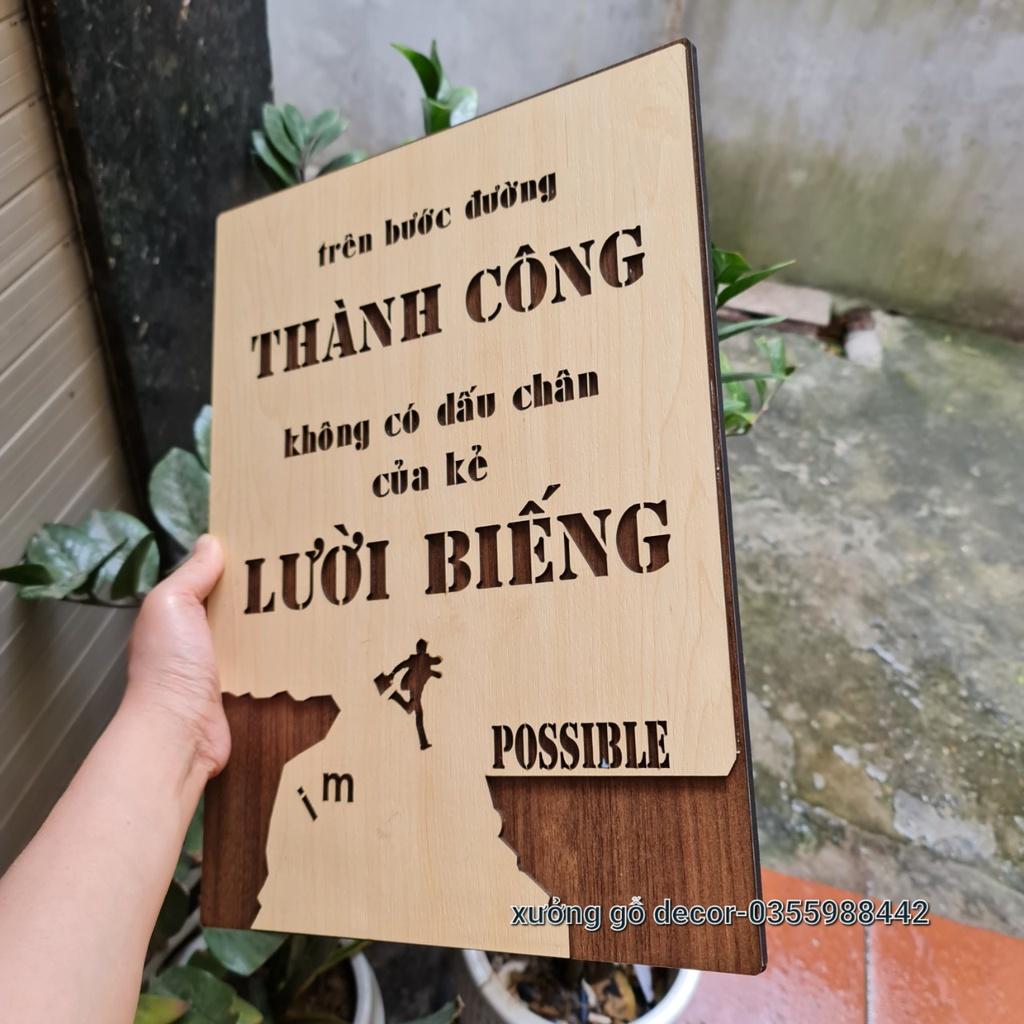 Tranh Treo Tường Tạo Động Lực Trang Trí ( Cafe, Văn Phòng, Nhà, Nơi Làm Việc......)