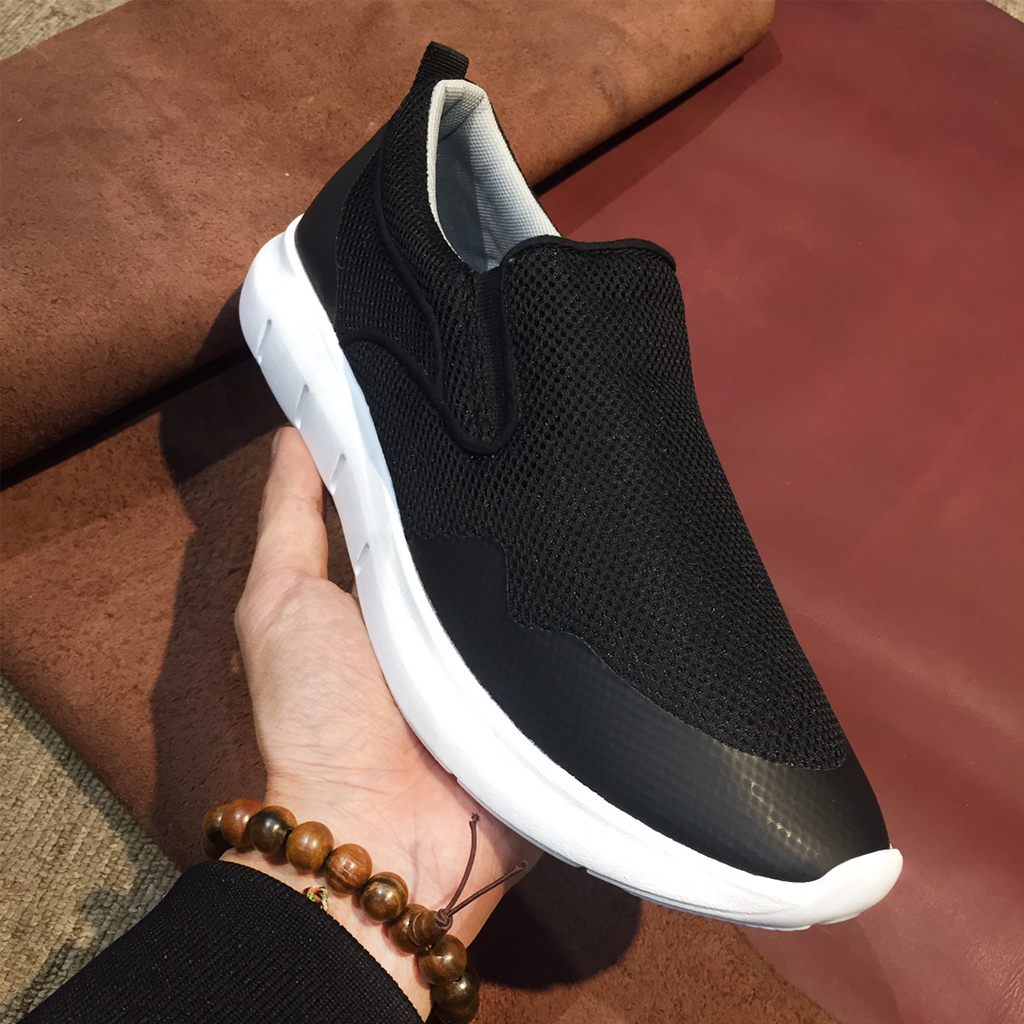 (Free Ship) Giày Lười Thể Thao Nam Dáng Slip On Thời Trang, Mềm Êm Chân, Thoáng Khí, Dáng Đẹp, Hiện Đại, Chuẩn Xuất Khẩu EU