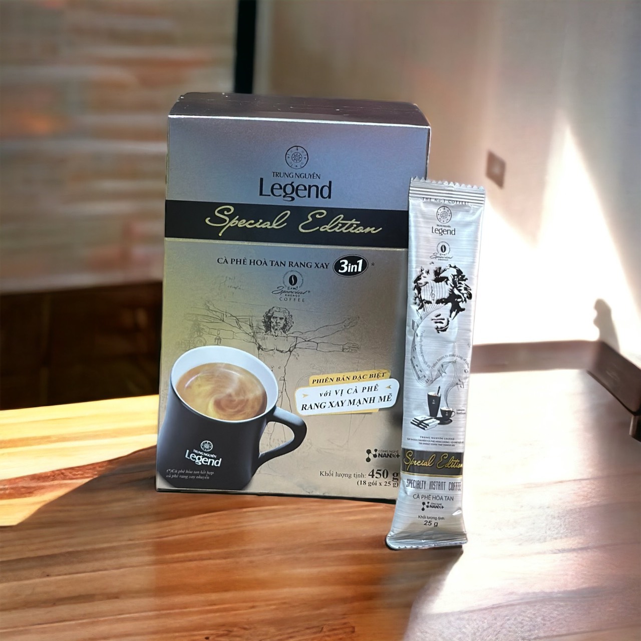 Cà phê Sữa Special Edition Trung Nguyên Legend( Hộp 18 Gói)