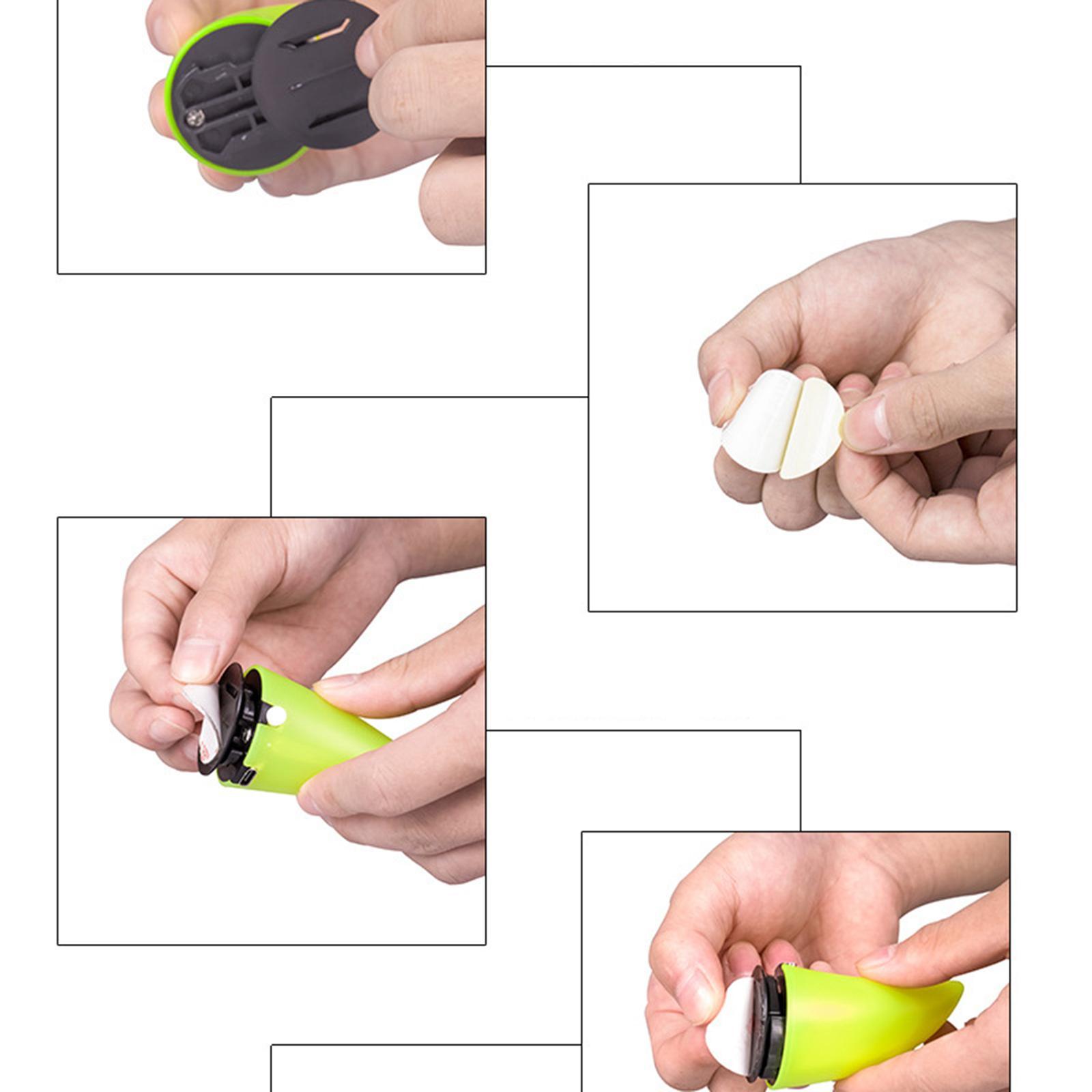 Illuminated  for  Fits for Outdoor Sport Motorcycle Ski Yellow