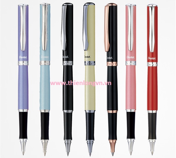 Bút ký cao cấp Pentel K611A thân bút màu đen