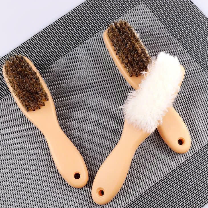 Bàn Chải Hai Mặt Đa Năng – Nhựa Cao Cấp, Lông Cứng & Sợi Bông – Chà Giày Dép, Quần Áo, Làm Sạch Hiệu Quả - HÀNG CHÍNH HÃNG MINIIN