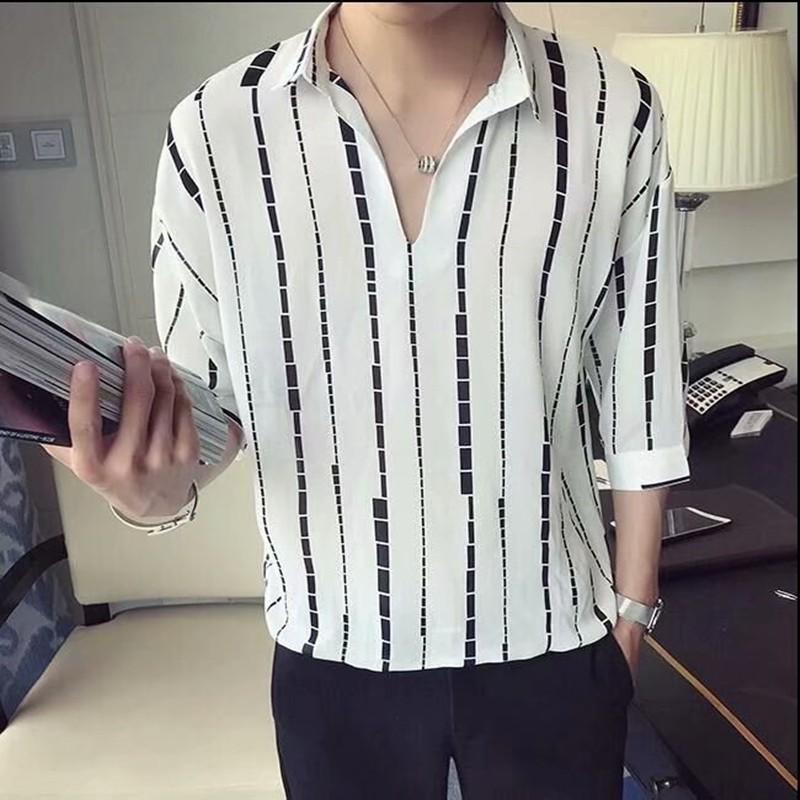 Áo Sơ Mi Tay Ngắn Thời Trang Dành Cho Nam