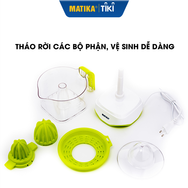 Máy Vắt Cam MATIKA Dung Tích 1L MTK-3310 - Hàng Chính Hãng