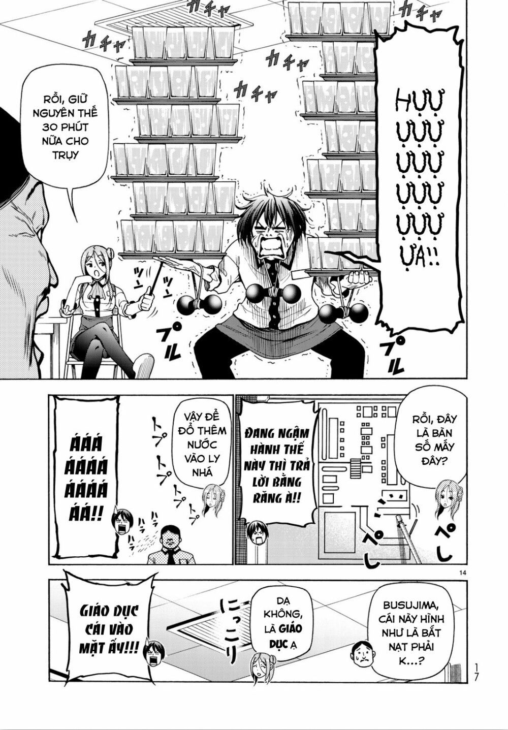 cô gái thích lặn - grand blue chapter 34 13