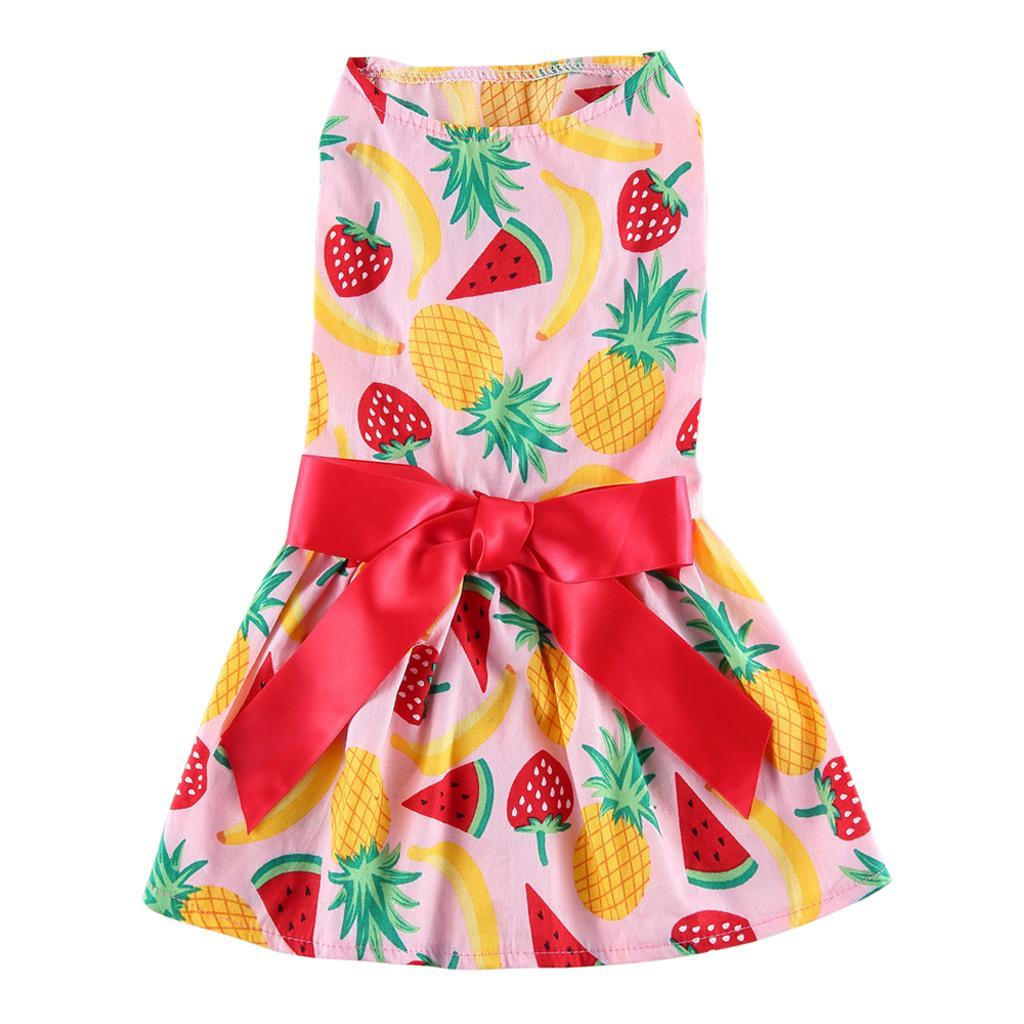 Pet Princess Costume Dress Summer Dress For Dog Birthday Costume Party