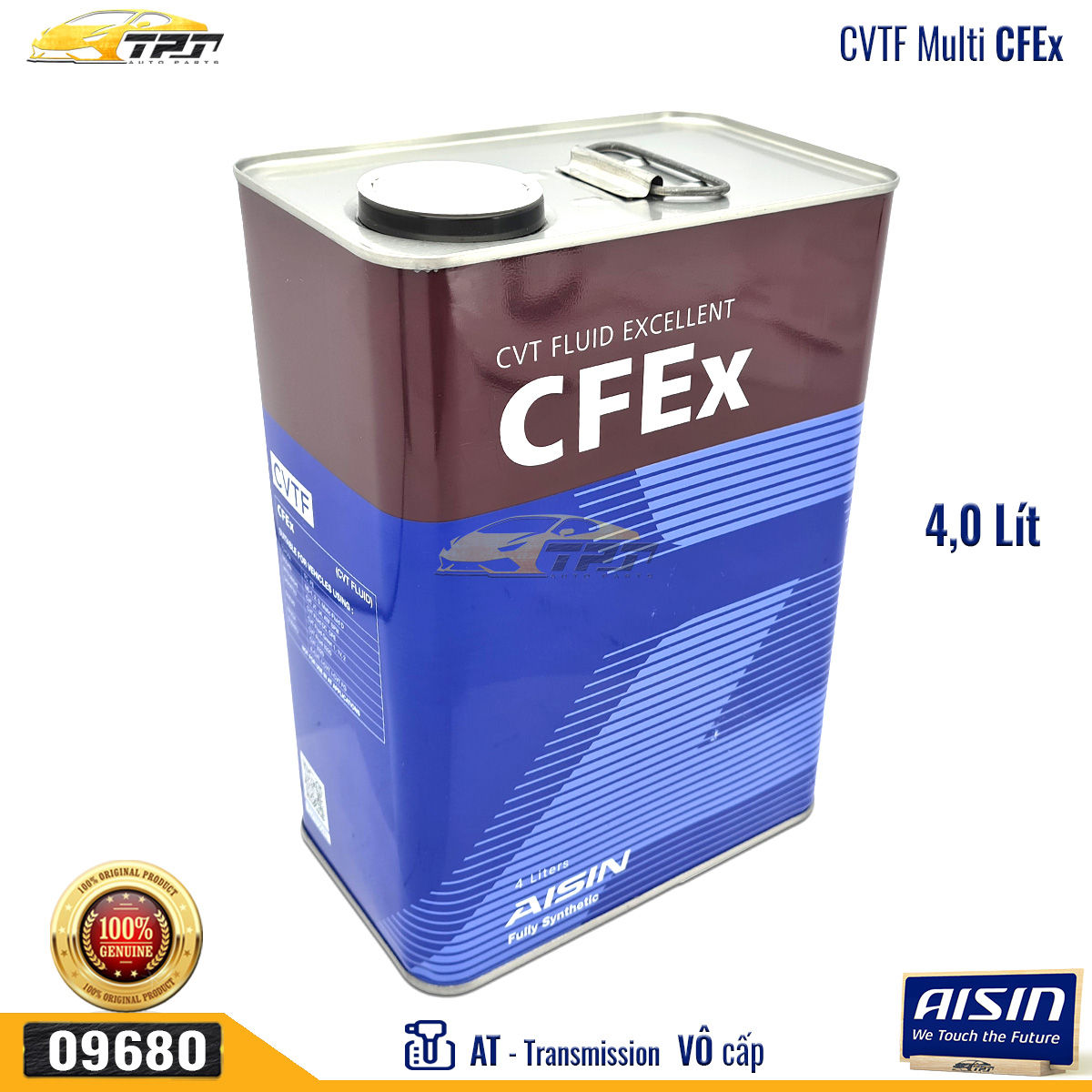 CFEx Nhớt Hộp Số Tự Động Vô Cấp CVTF Multi (4 Lít) AISIN - Japan