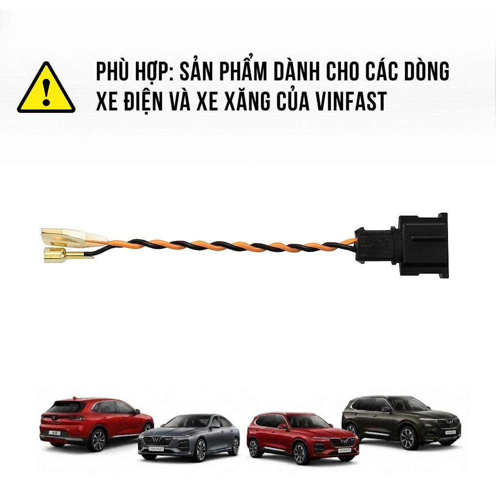 VINFAST | Combo dưỡng loa, giắc cắm VF 6, VF7 VF8 VF9 Lux A, Lux SA độ loa giữ nguyên bản và an toàn