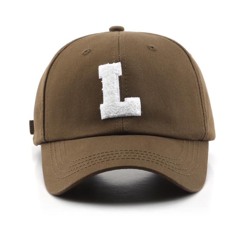 Sleckton Cotton Basketball Mũ cho phụ nữ và nam thư thời trang l hat bình thường hip hop snapback mũ vào mùa hè sun cap unisex Color: Brown Size: Adjustable