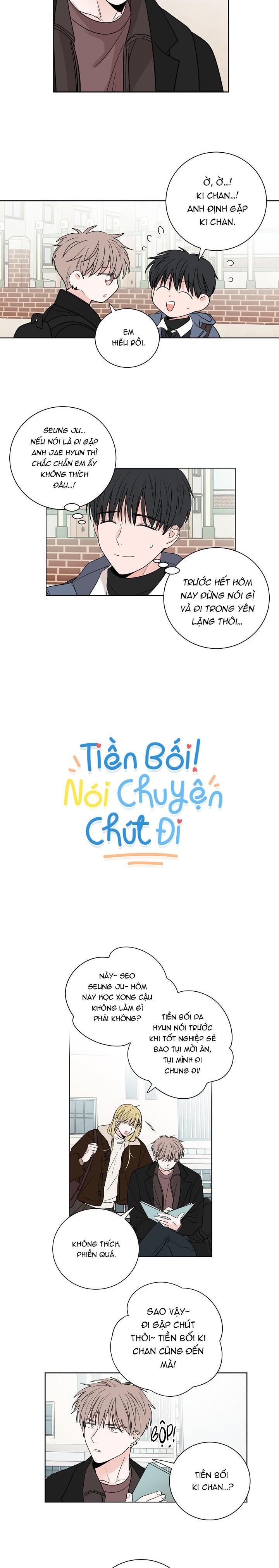 TIỀN BỐI! NÓI CHUYỆN CHÚT ĐI! chapter 27