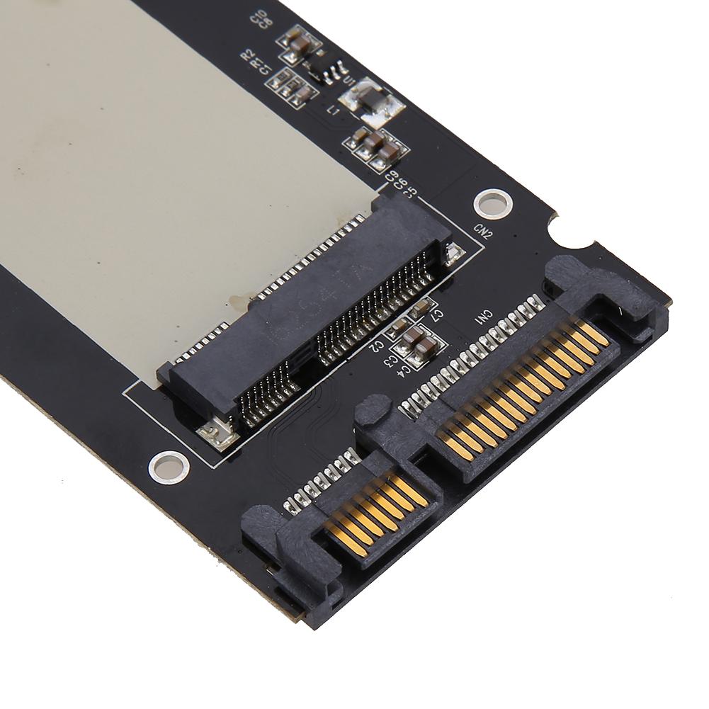 MSATA SSD đến 2.5 '' SATA 6.0GPS Bộ chuyển đổi Bộ chuyển đổi Module Mini PCIe SSD SSD chất lượng cao MSATA SSD đến 2.5 '' SATA 6.0GPS