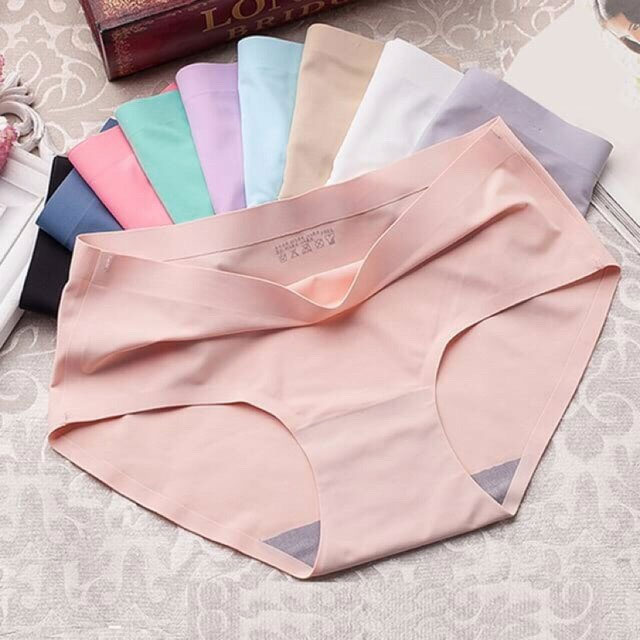 SET 4 Quần Lót Nữ Su Đúc Không Đường May Thông Hơi Tôn Mông - SD01
