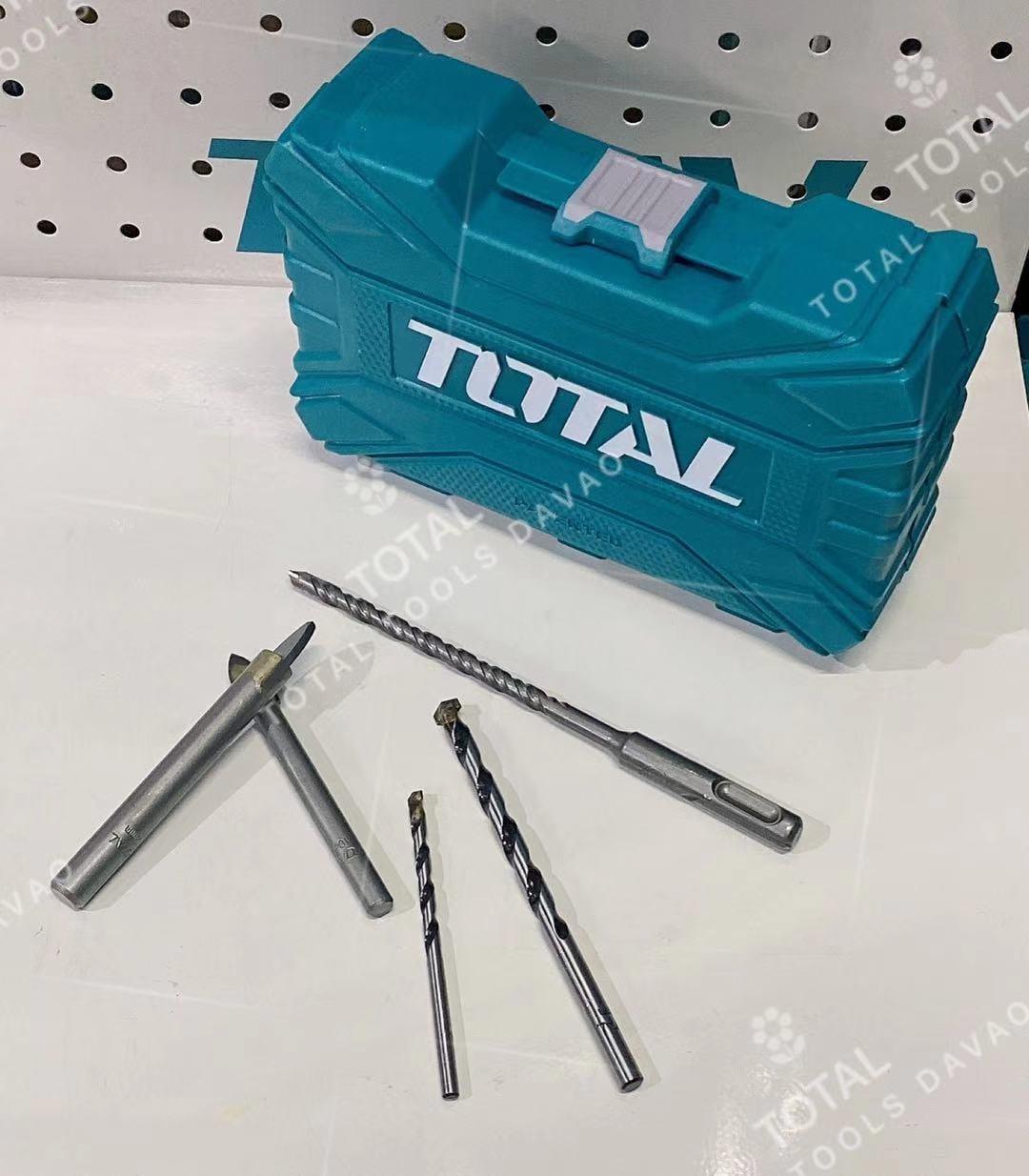 BỘ MŨI KHOAN VÀ MŨI BẮT VÍT ĐA NĂNG 22 CHI TIẾT TOTAL TACSDL12201