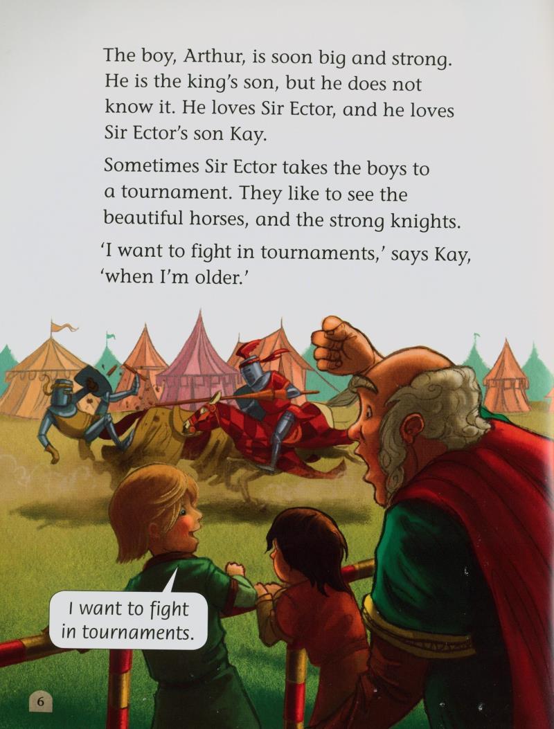 Sách ngoại văn: Classic Tales, Second Edition 2: The King Arthur And The Sword