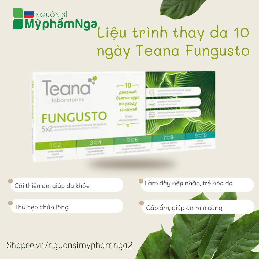 Liệu trình thay da 10 ngày serum Teana Fungusto