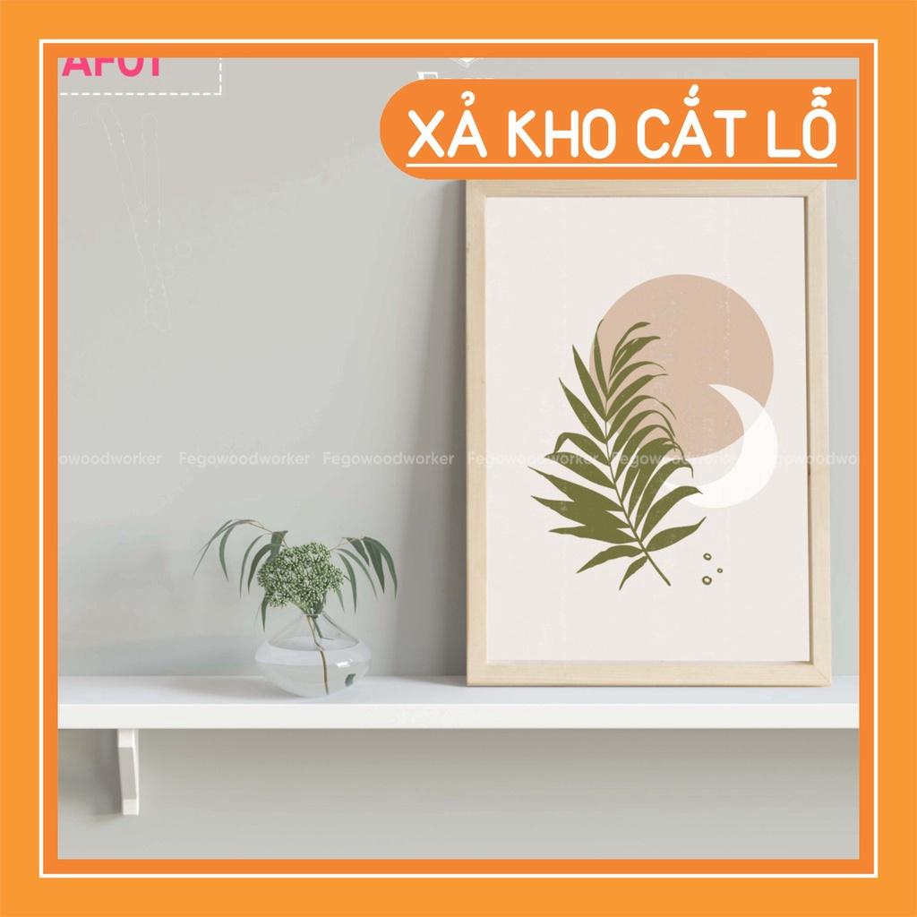 SIÊU ĐẸP Tranh treo tường khung gỗ trang trí nhà cửa A3, A4, A5/ Khung tranh decor phòng phong cách nghệ thuật Siêu rẻ