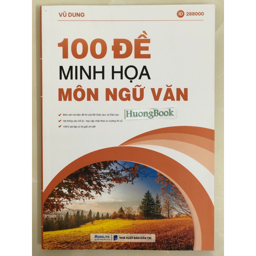 Sách - 100 Đề Thi minh hoạ Môn Ngữ Văn 12