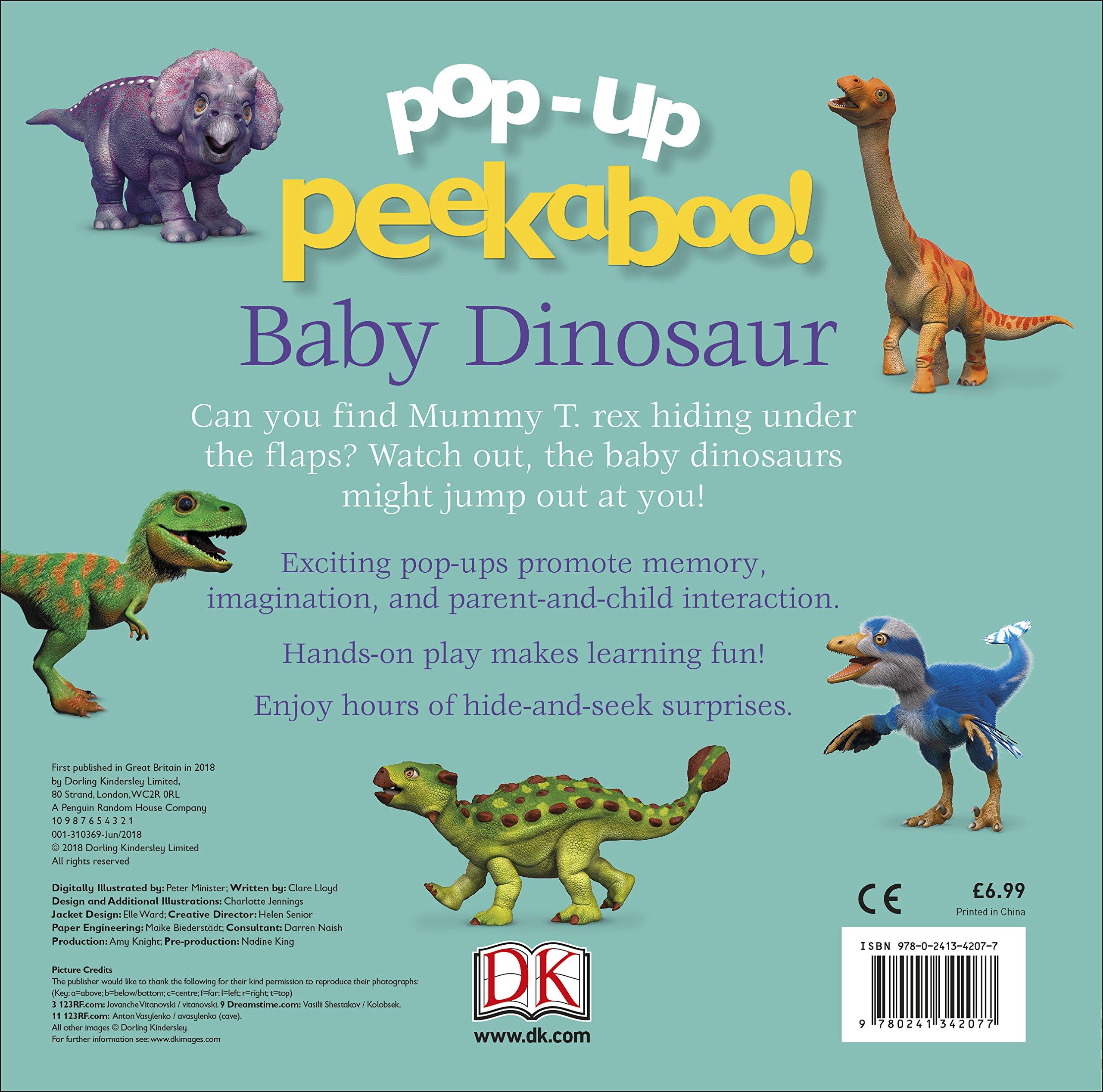 Pop-Up Peekaboo! Baby Dinosaur