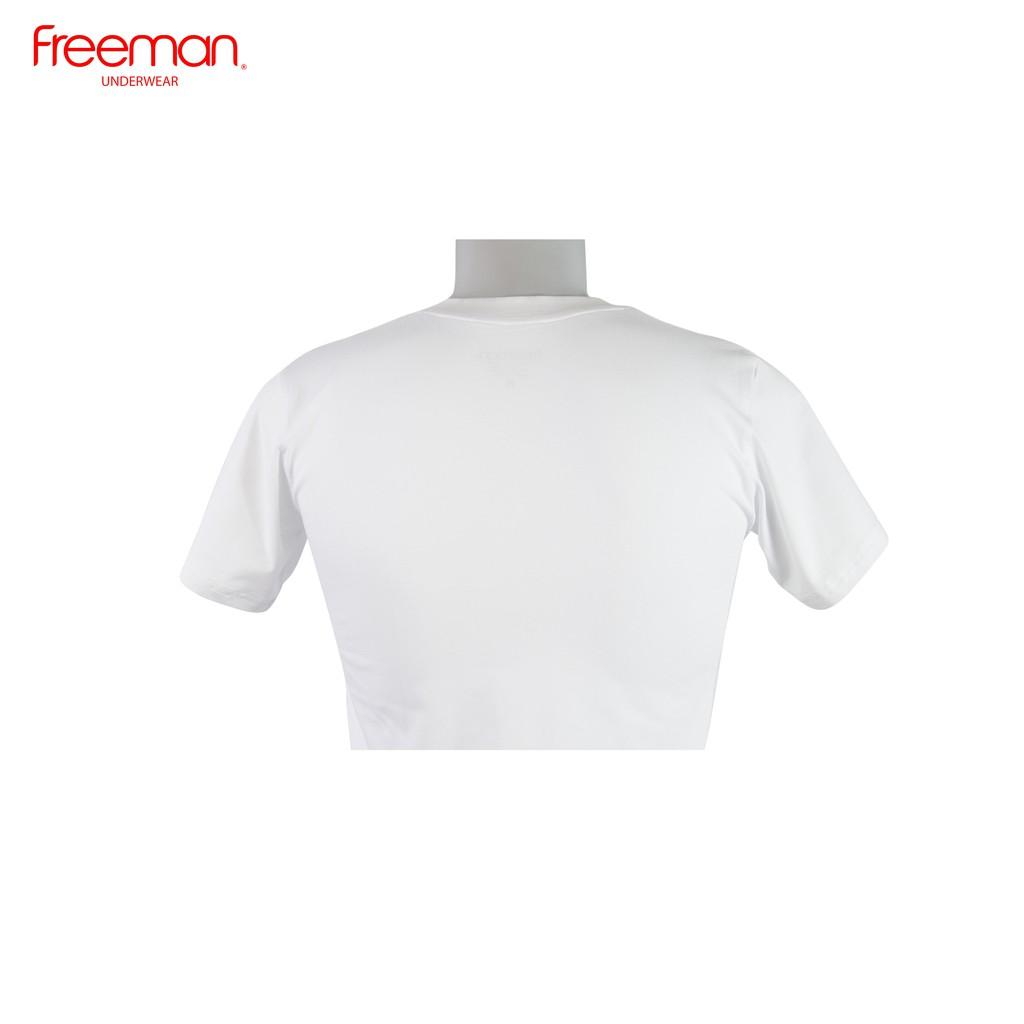 Áo thun nam ngắn tay không cổ cotton FREEMAN TSF317