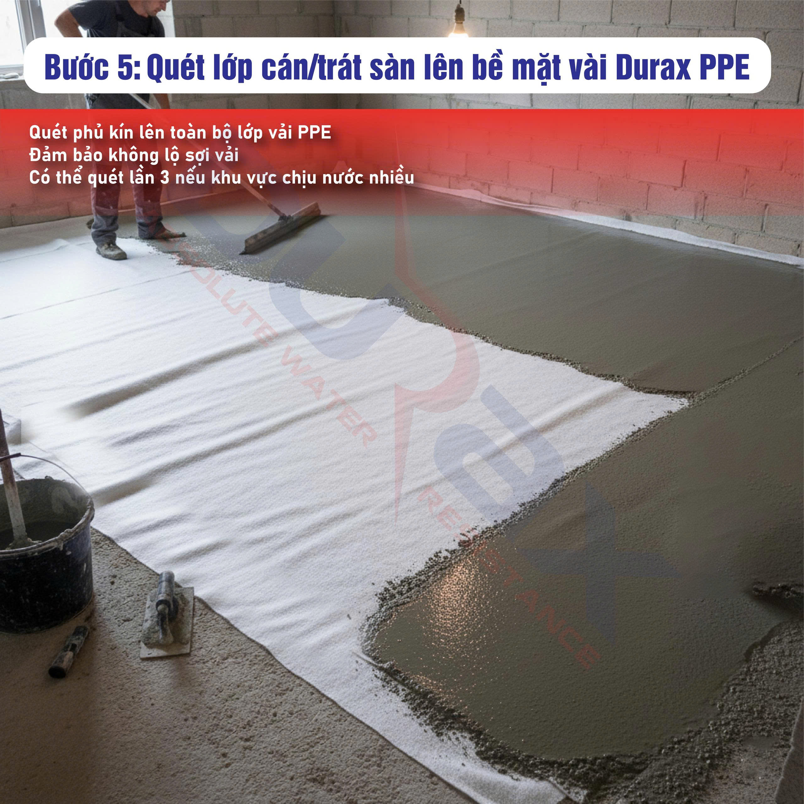DURAX Latex - Phụ Gia Tăng Cường Chống Thấm, Kết Nối Xi Măng &amp; Vữa
