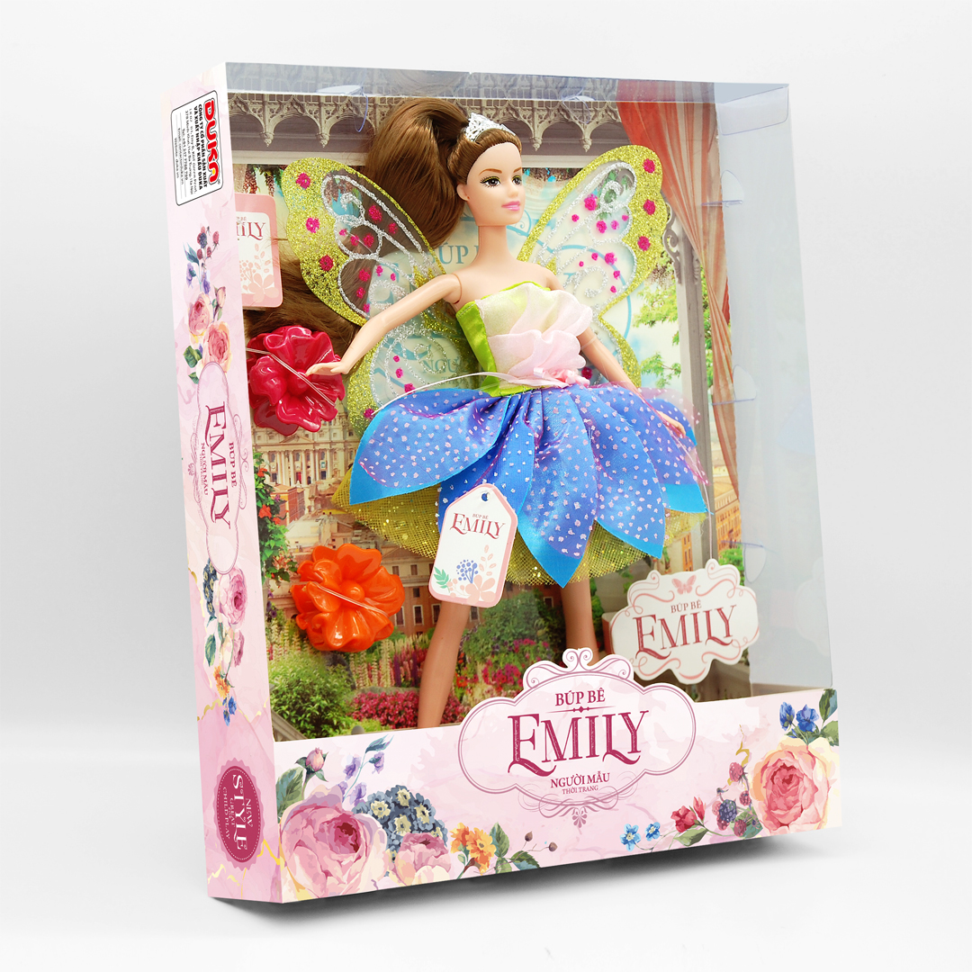 Đồ Chơi Búp Bê Cho Bé - Búp bê Emily - Người mẫu thời trang DK 81032