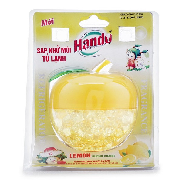 Sáp thơm khử mùi tủ lạnh Hando 160g hương chanh