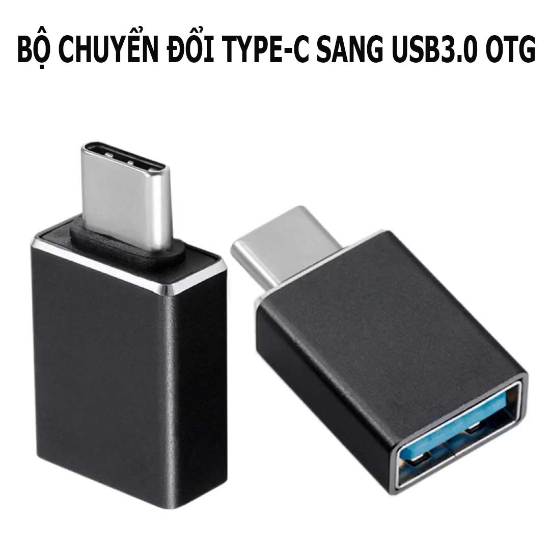 Hình ảnh Bộ Chuyển Đổi Type-C Sang USB3.0 OTG - Hàng Nhập Khẩu