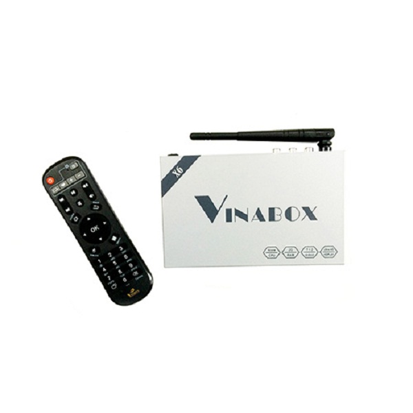 Android TV Box Vinabox X6 Ram 2Gb Android 7.1.2 - Hàng Chính Hãng