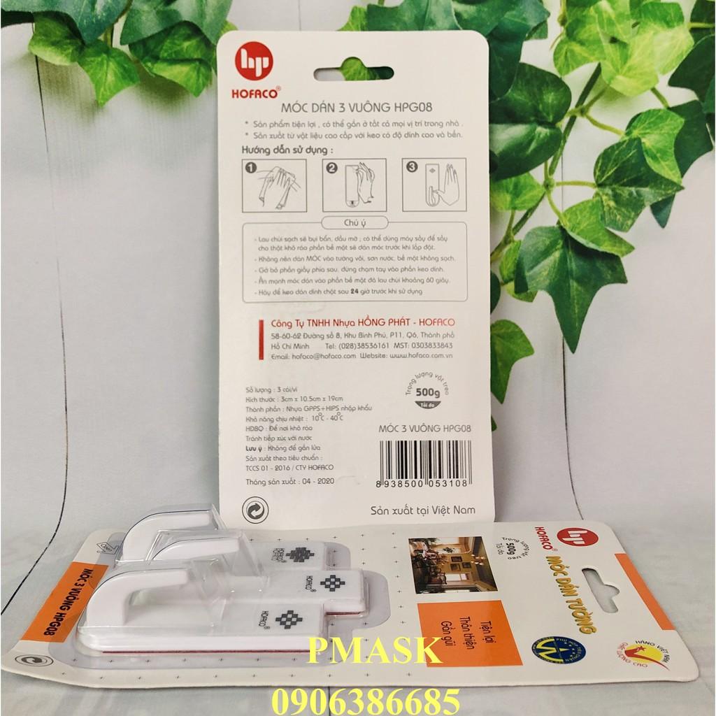 Móc treo dính tường bằng nhựa cao cấp