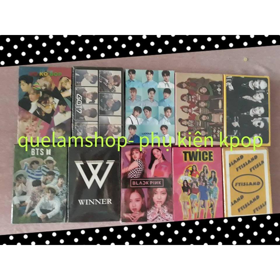 Bộ bài kpop running man,GOT7,TWICE,T-ARA,2NE1,BIGBANG,exo,BTS Gmua là có quà