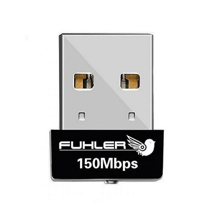 USB thu sóng Wifi Fuhler 150Mbps không dây cao cấp. 1 đổi 1